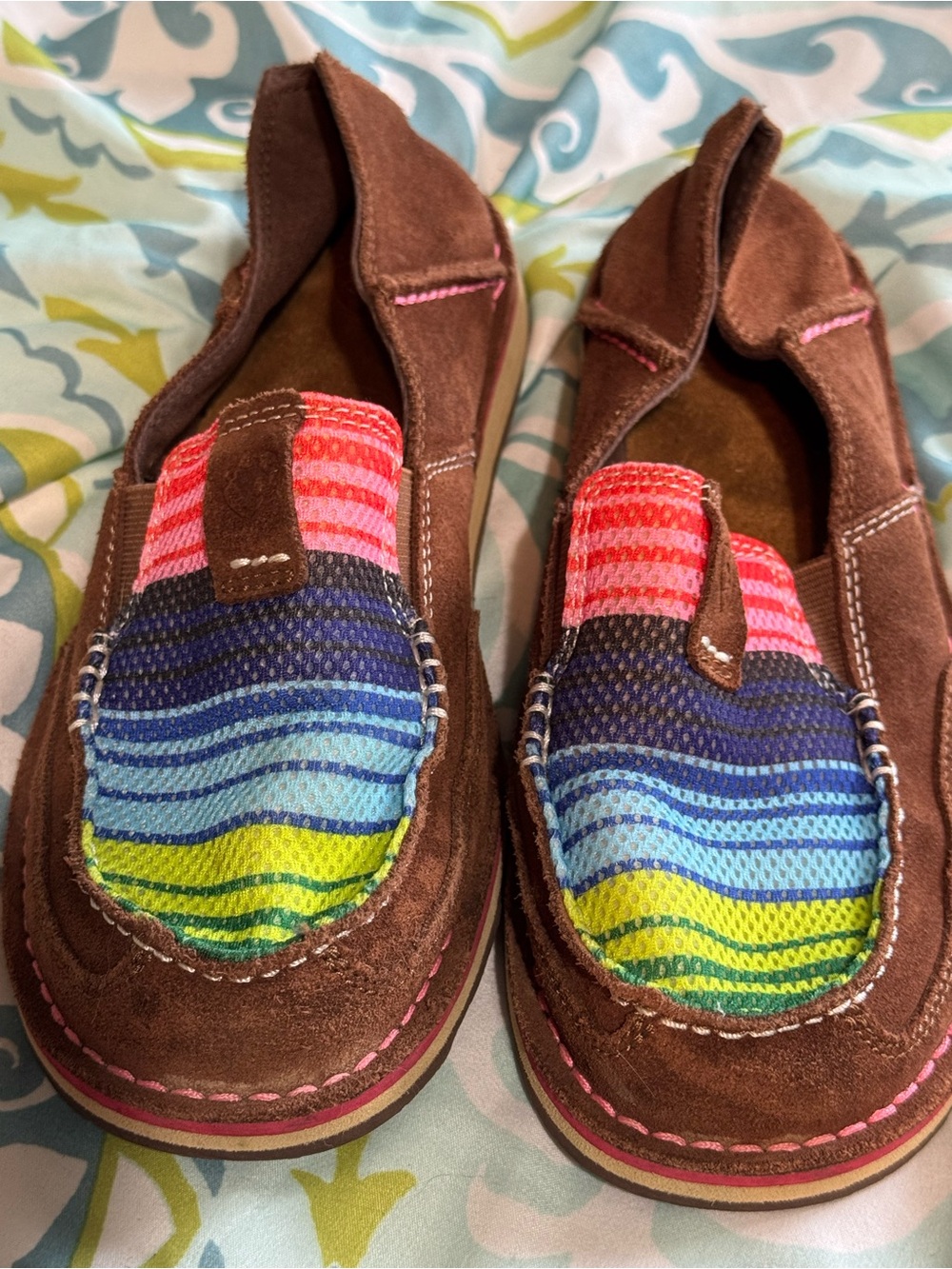 Ariat loafers.